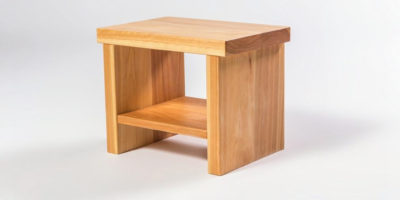 Classic wooden bedside table