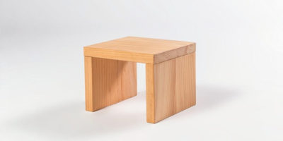 Havana Bedside Table Macrocarpa