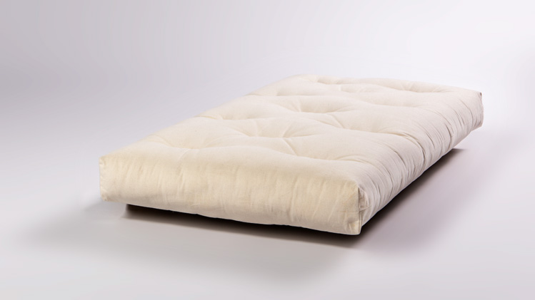 futon mattress cot size tri-fold