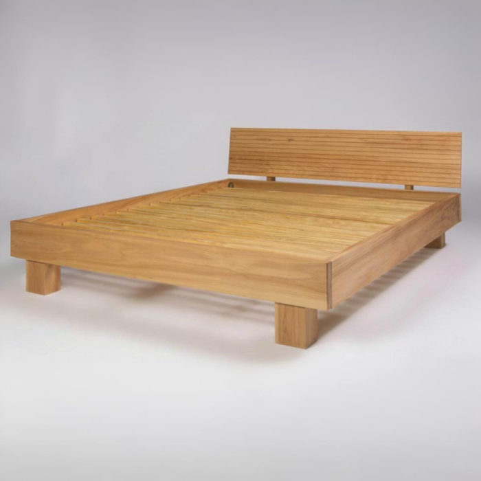 Riva Wooden Bed Frame made by Futonz