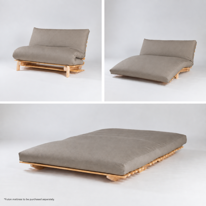 Siesta Wooden Sofa Bed Frame Three Positions