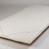 Topper Pad 5cm Latex with Wool and Knitted Cover, Single (Showing Corner Elastic Straps)