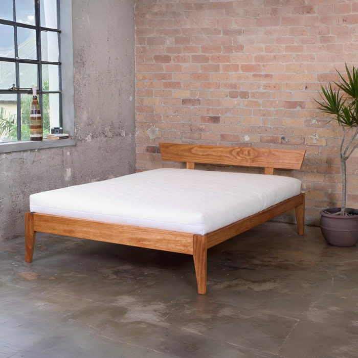 Geneva Bed Frame with Rimu Stain