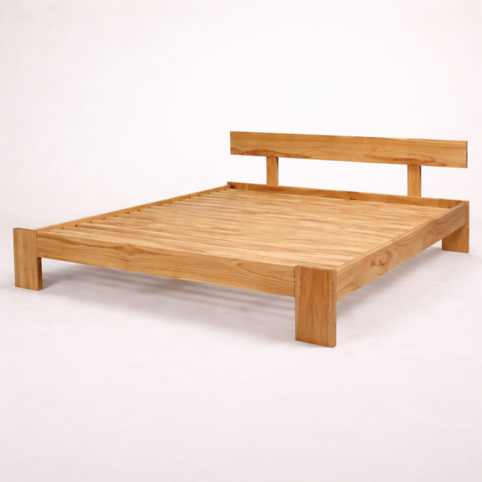 Classic Macrocarpa Timber Bed Frame