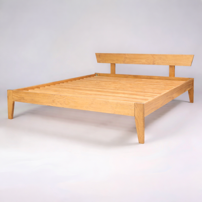 Geneva Bed Frame Natural Pine Finish