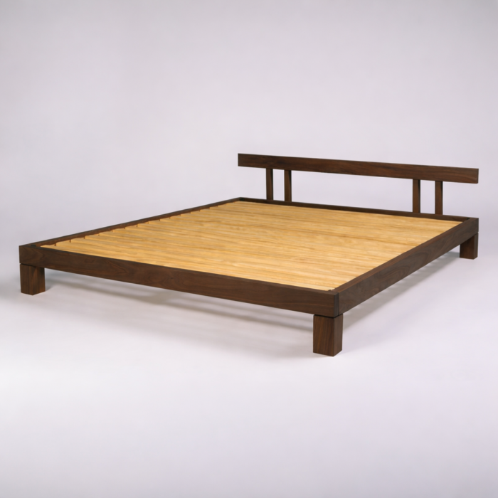 Havana Bed Frame Dark Java Brown Finish