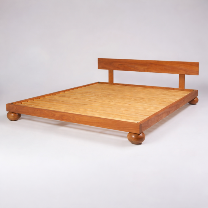 Futonz Adobe Bed Frame Pine Rimu Finish