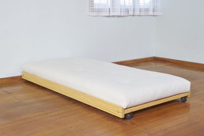 Trundler Bed Base with Latex Core Futon
