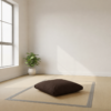 Brown Zabuton Meditation Squab