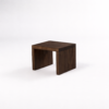 Havana bedside table in dark java finish