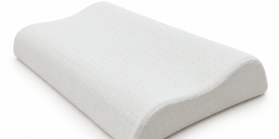 Organic latex contour pillow